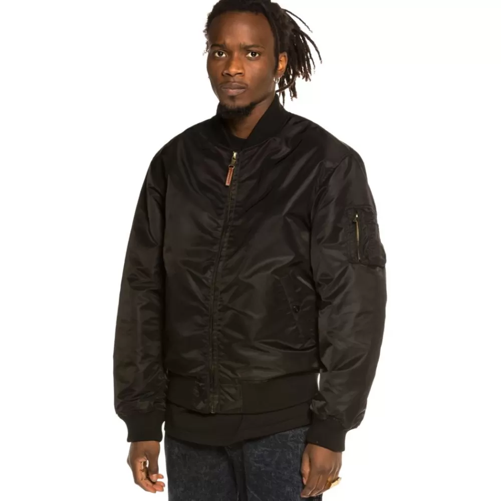 Grimey Chaqueta Bomber Reversible "Liveution" - Black | Spring 21 Shop