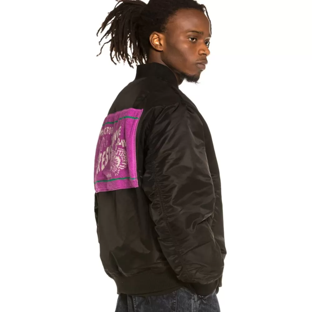 Grimey Chaqueta Bomber Reversible "Liveution" - Black | Spring 21 Shop