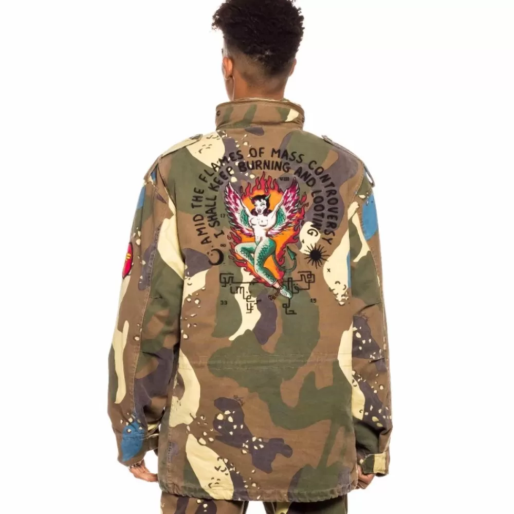 Grimey Chaqueta Glorified Field - Camo | Spring 22 Discount