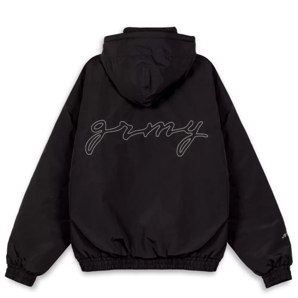 Grimey Chaqueta The Strait Talk Pullover - Black | Fw23 Shop