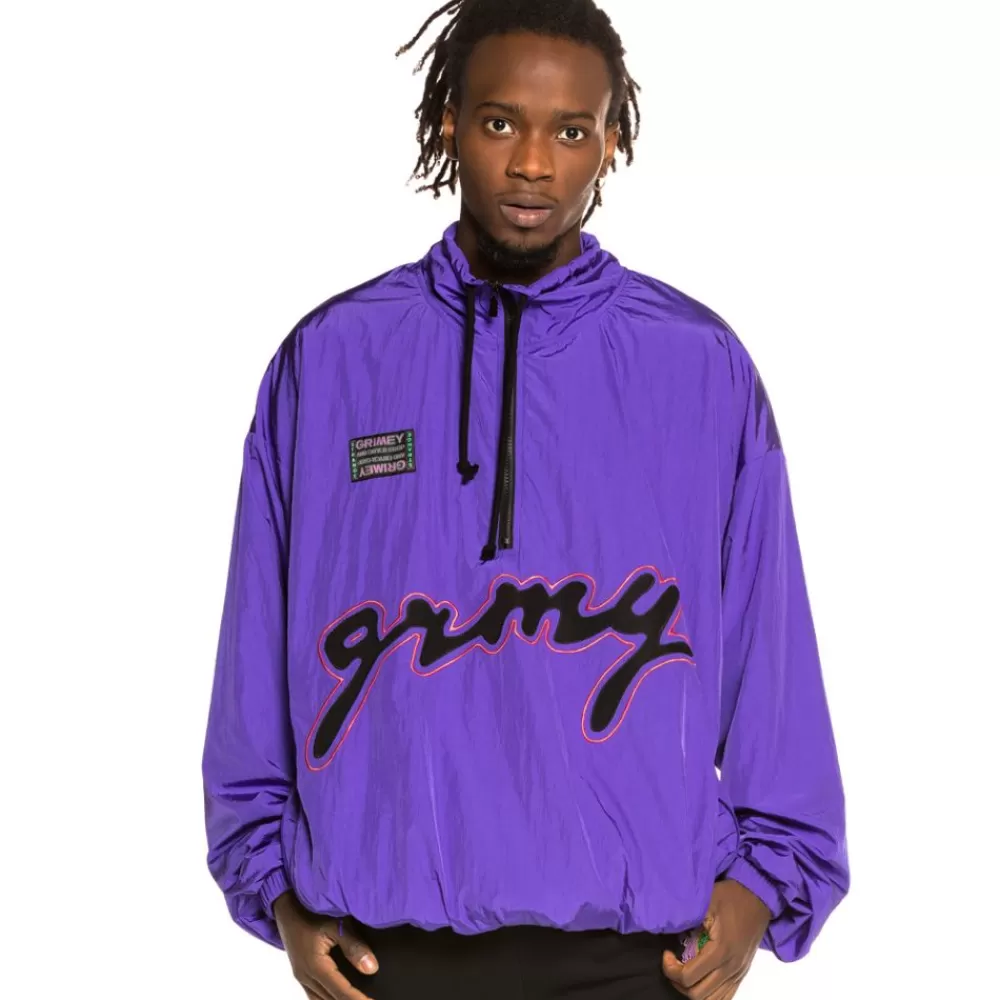 Grimey Chubasquero "Strange Fruit" - Purple | Spring 21 Cheap