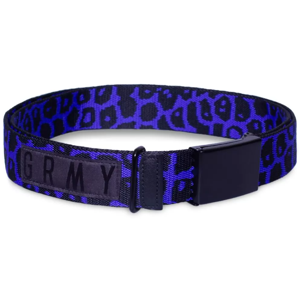 Grimey Cinturon "Frenzy" Belt - Blue | Summer 21 Online