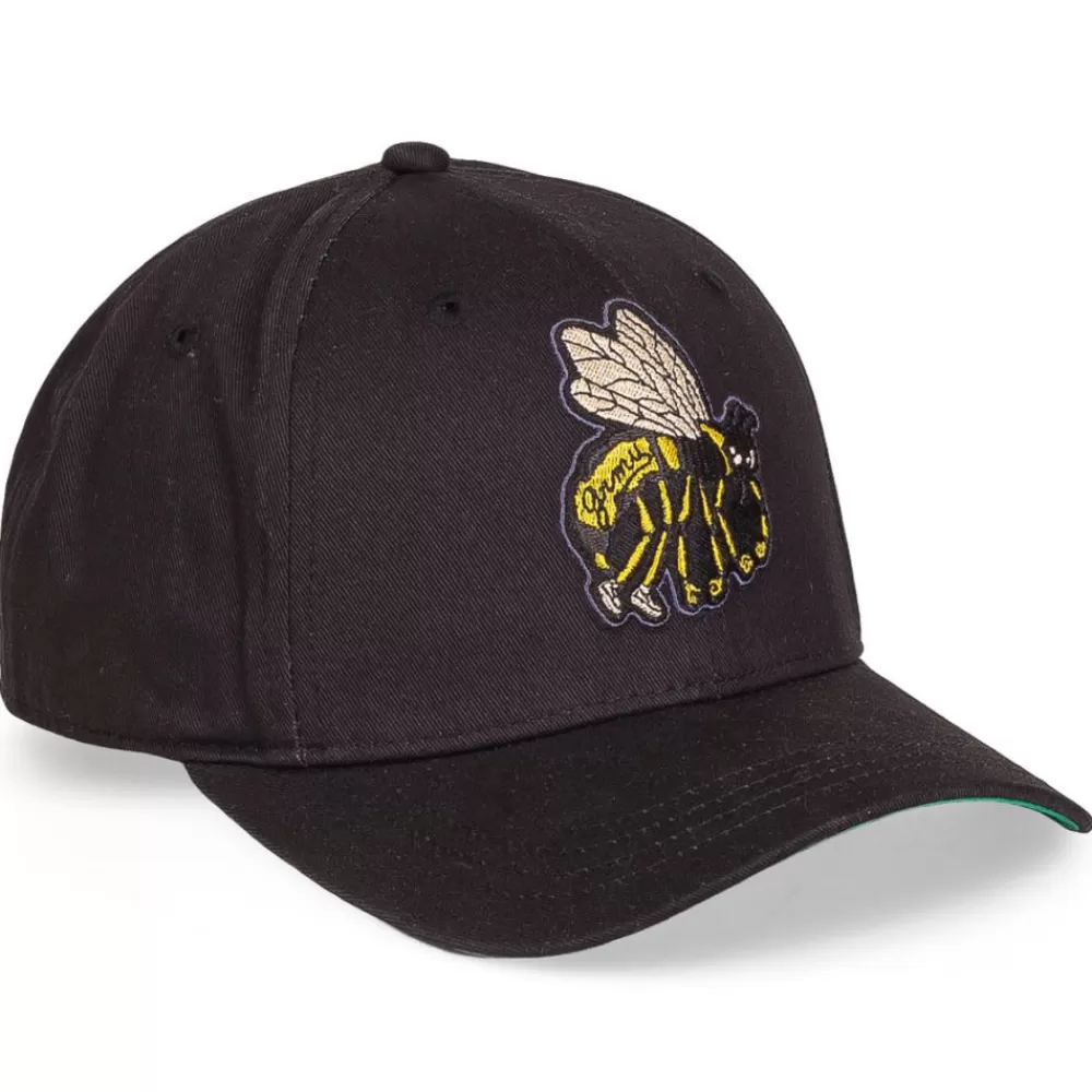 Grimey Gorra "Hive Raw Honey" Curved Visor Snapback - Black | Fall 22 New