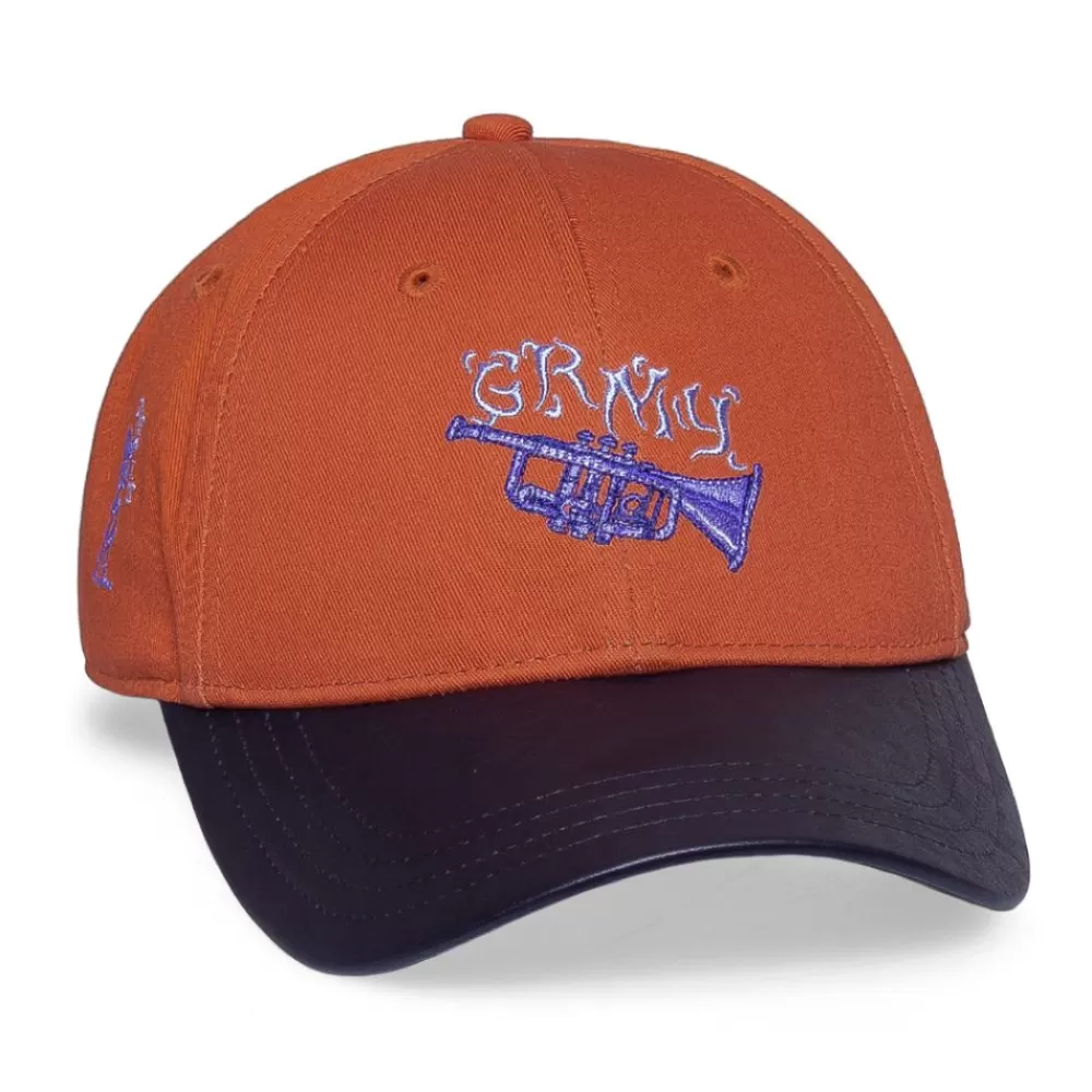 Grimey Gorra "Jazz Thing" Curved Visor Cap - Ochre | Fall 21 Store