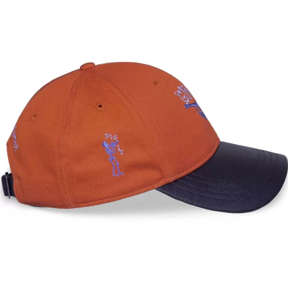 Grimey Gorra "Jazz Thing" Curved Visor Cap - Ochre | Fall 21 Store