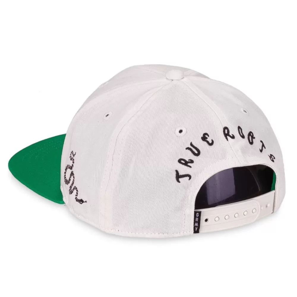 Grimey Gorra "Snipes X True Roots" Snapback - White | Fall 21 New