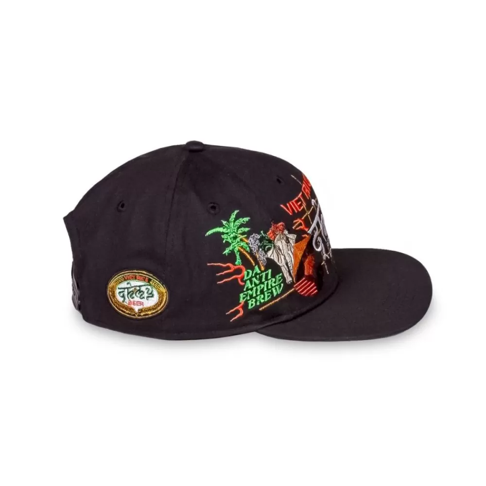 Grimey Gorra Viet Cong Beer Snapback - Black | Summer 23 Online