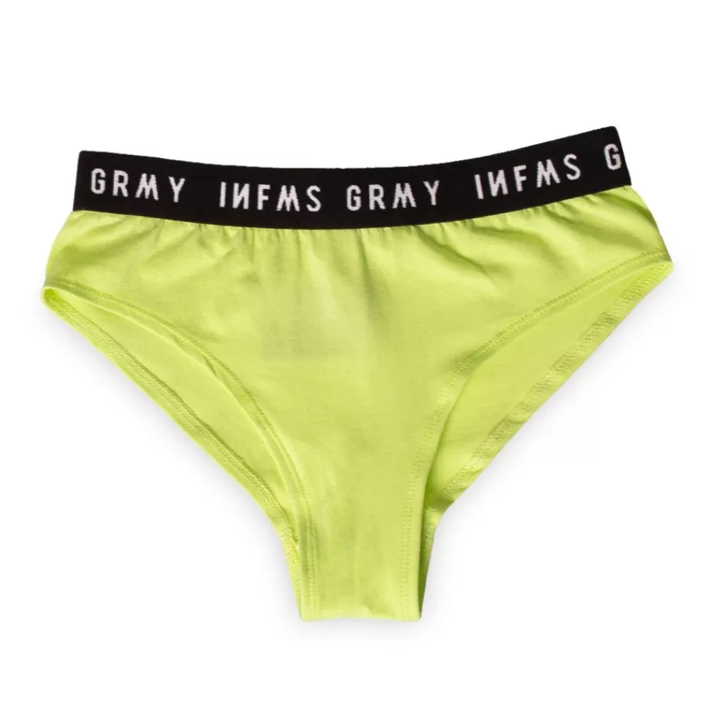 Grimey F.A.L.A Brazilian Panties Ss19 Lime Best Sale