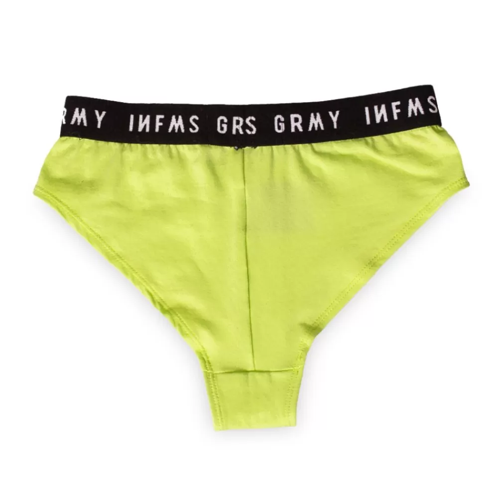 Grimey F.A.L.A Brazilian Panties Ss19 Lime Best Sale