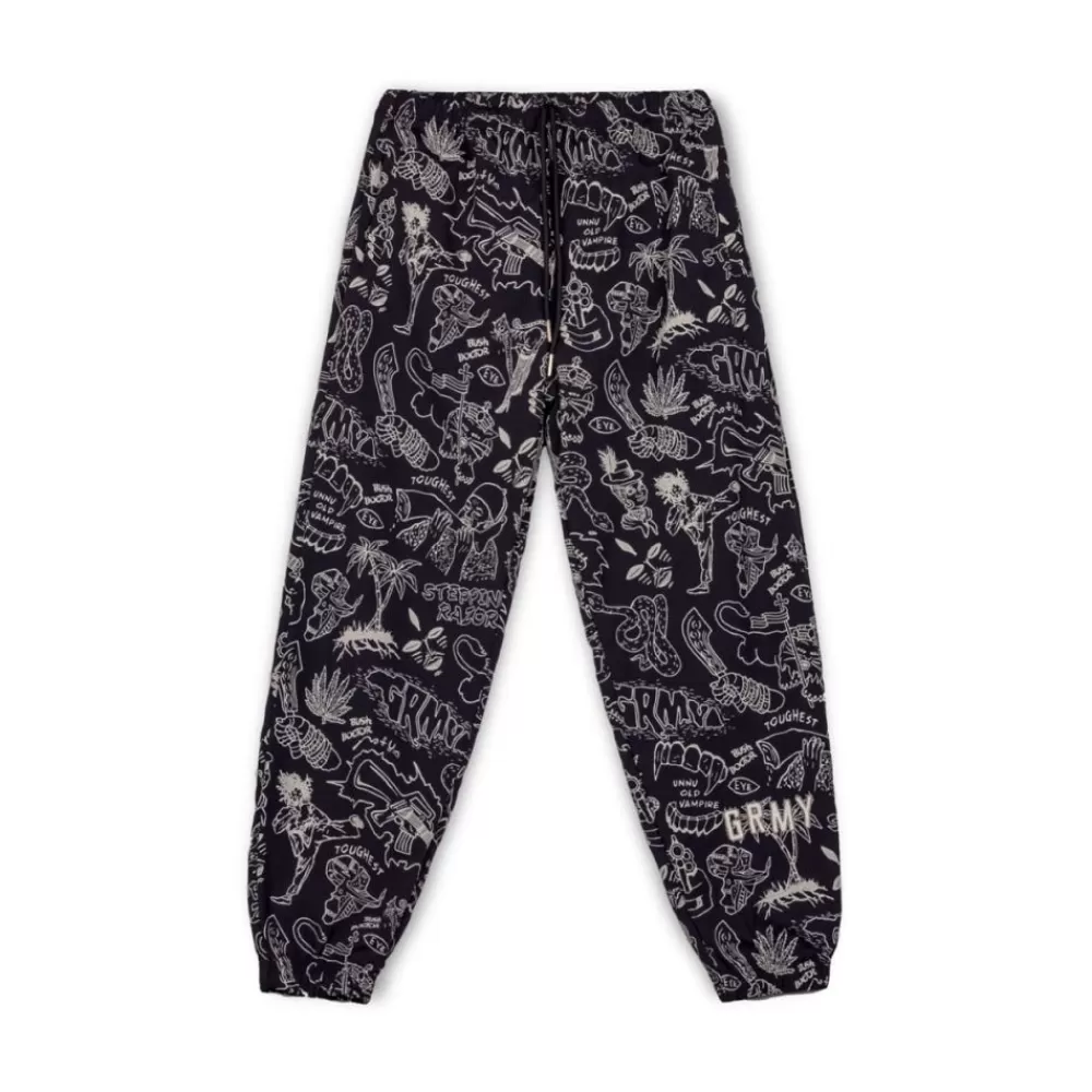 Grimey Pantalon Chandal The Toughest - Black | Spring 23 Best Sale