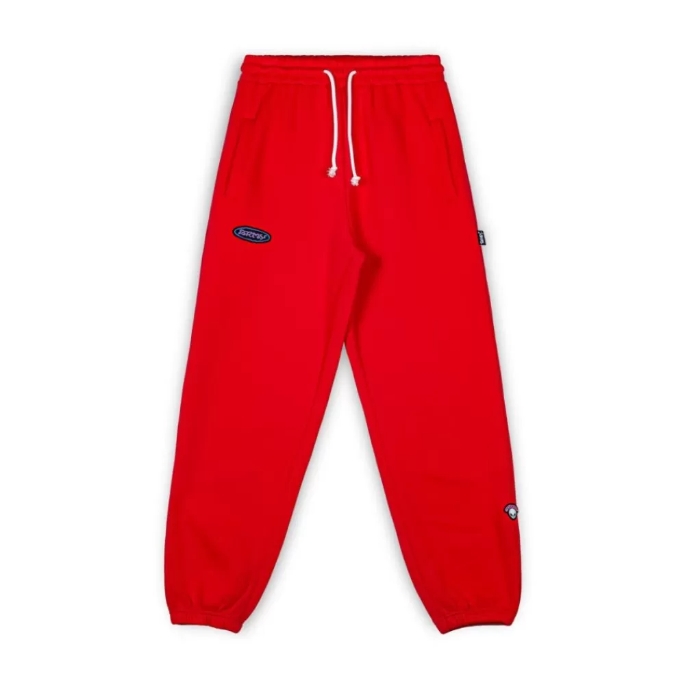 Grimey Pantalon Chandal Ufollow - Red | Spring 23 Best