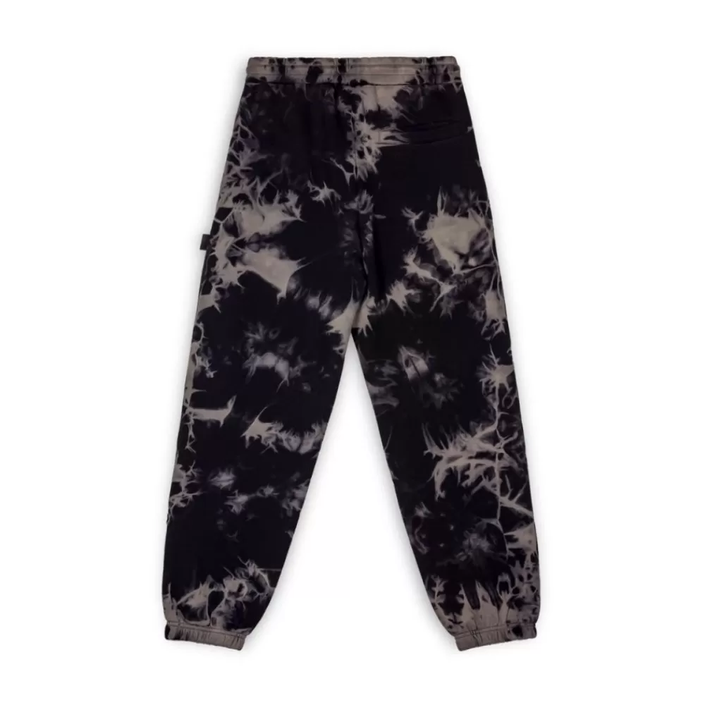 Grimey Pantalon Chandal Ufollow Bleached - Black | Spring 23 Flash Sale