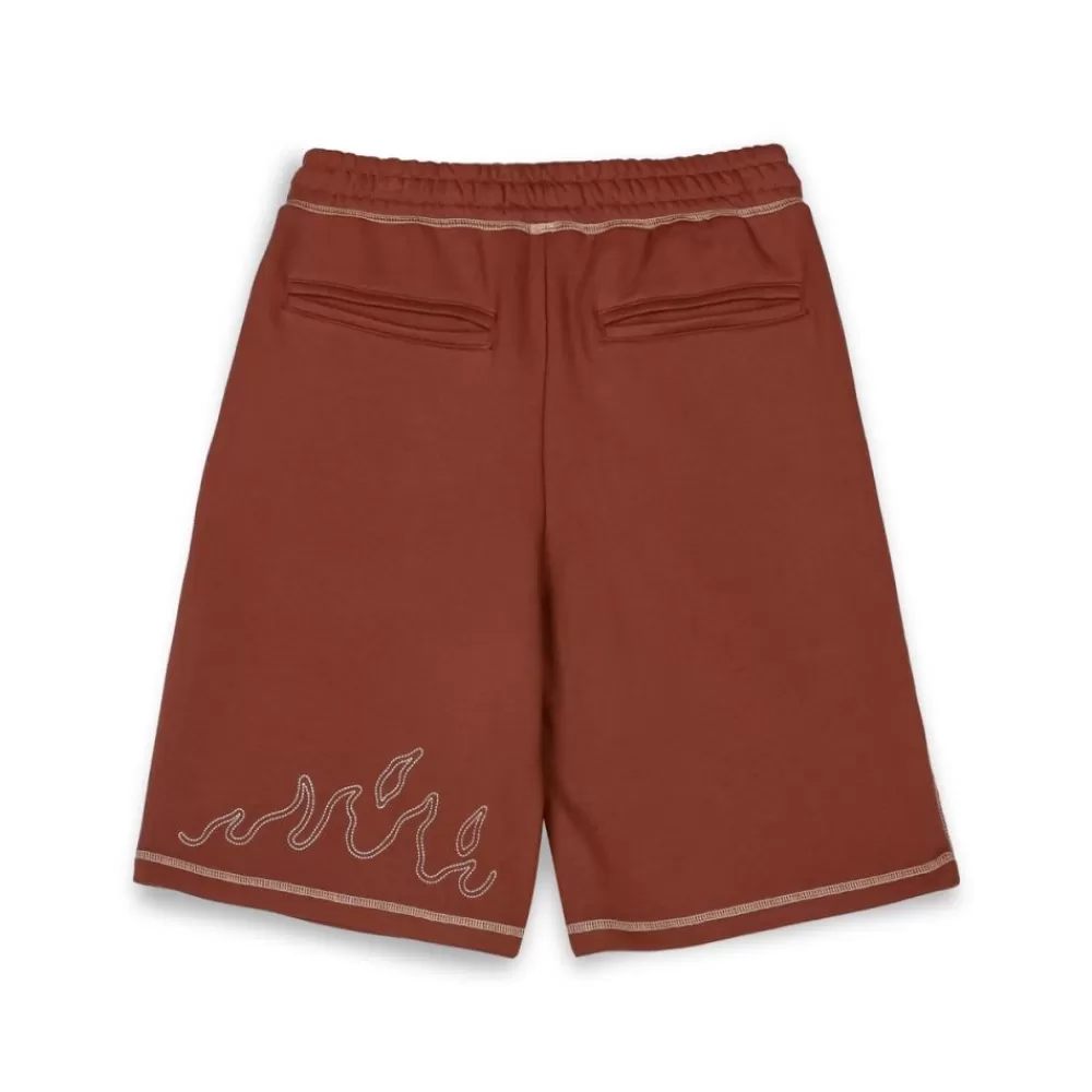 Grimey Pantalon Corto Fire Route - Brown | Spring 23 Sale