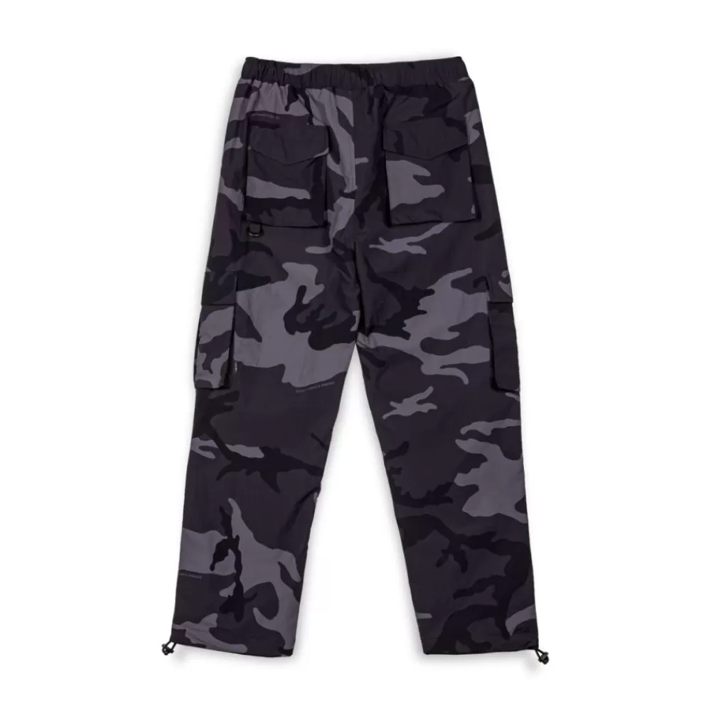 Grimey Pantalon All Over Print Tusker Temple - Black | Fw23 Store