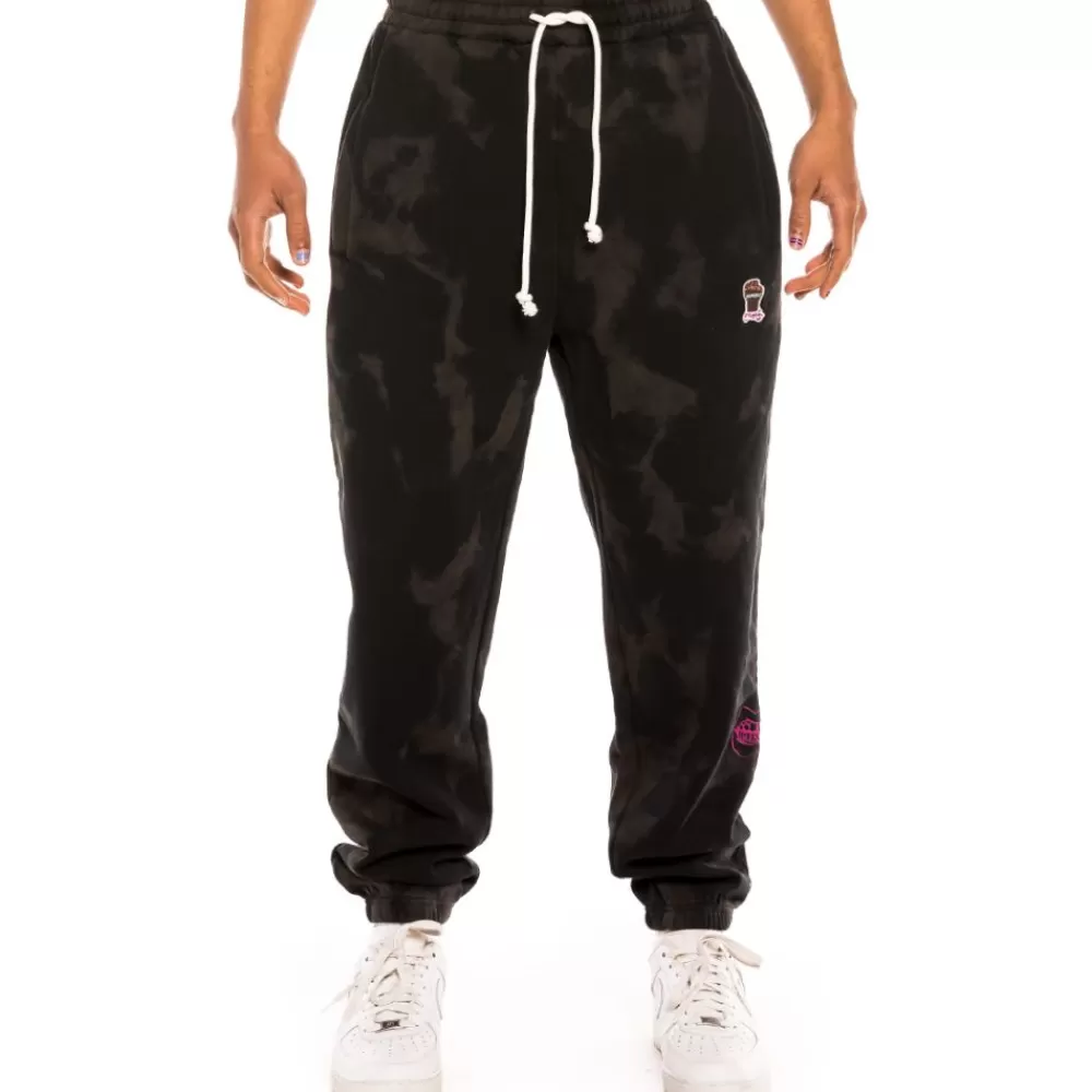 Grimey Pantalon "Day Dreamer" - Bleached Black | Spring 22 Clearance