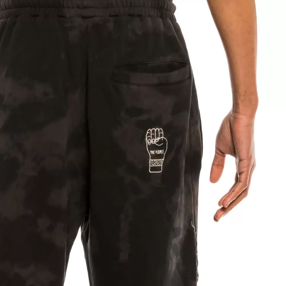 Grimey Pantalon "Day Dreamer" - Bleached Black | Spring 22 Clearance