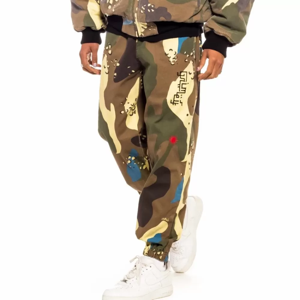 Grimey Pantalon Glorified Tp- Camo | Spring 22 Best Sale