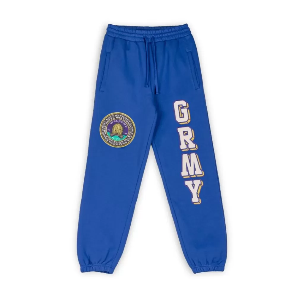 Grimey Pantalon "Hive Heavyweight"- Blue | Fall 22 New