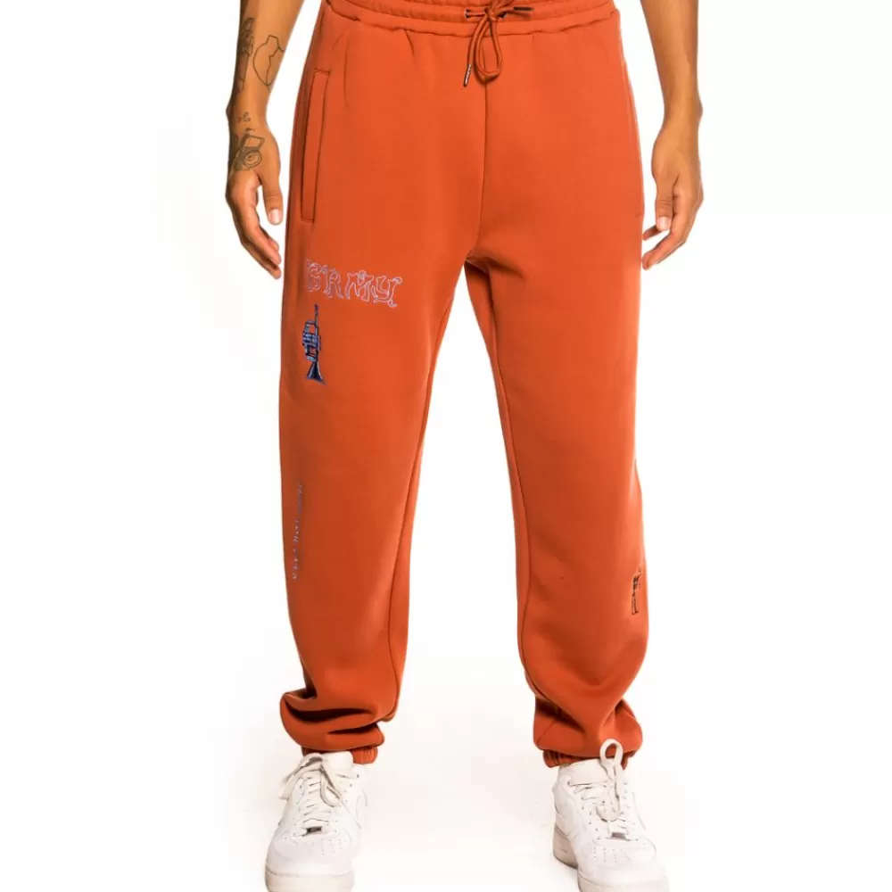 Grimey Pantalon "Jazz Thing" Sweatpants - Ochre | Fall 21 Outlet