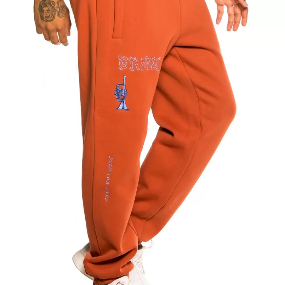 Grimey Pantalon "Jazz Thing" Sweatpants - Ochre | Fall 21 Outlet