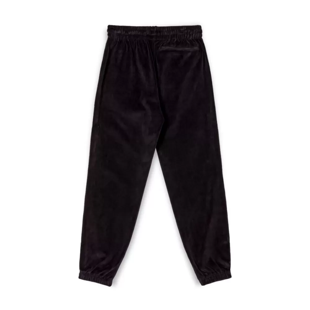 Grimey Pantalon Madrid Velvet - Black | Fw23 Shop