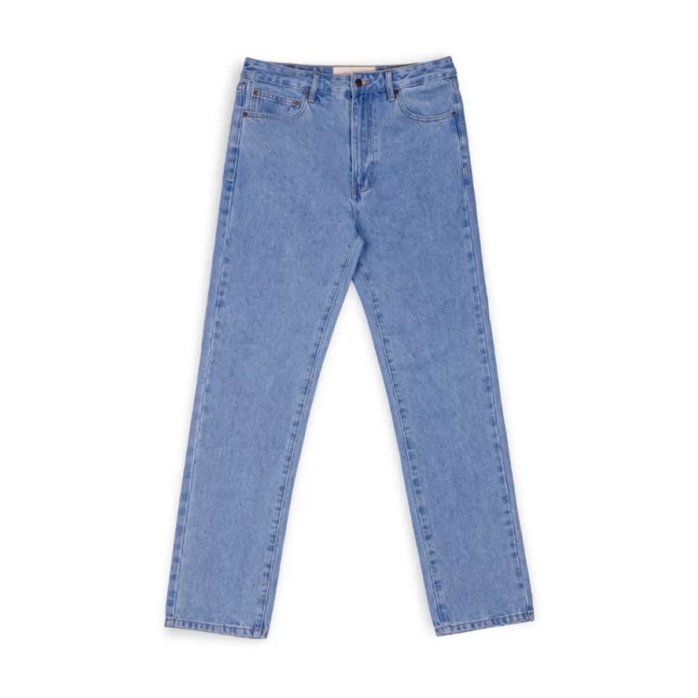 Grimey Pantalon Snow Fox - Washed Blue | Winter L 22 Fashion