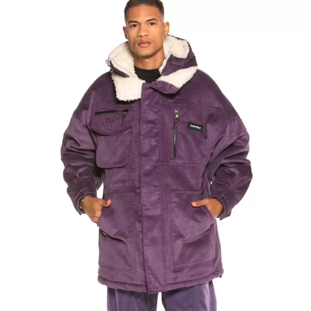 Grimey Parka Sighting In Vostok Fw19 Purple Outlet