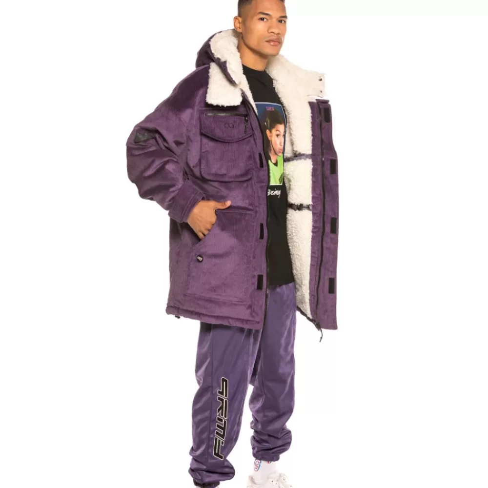 Grimey Parka Sighting In Vostok Fw19 Purple Outlet