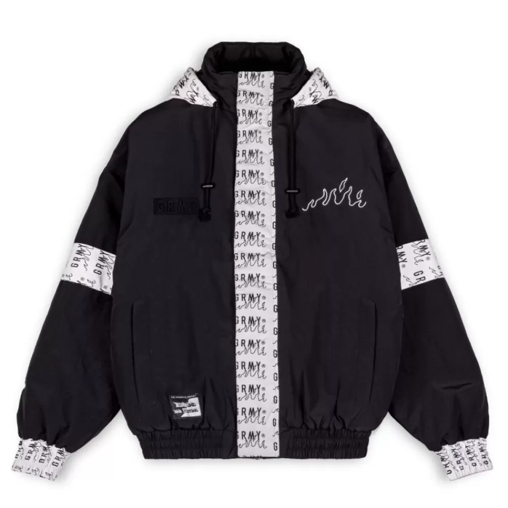 Grimey Pull Over Snow Fox - Black | Winter 22 Clearance