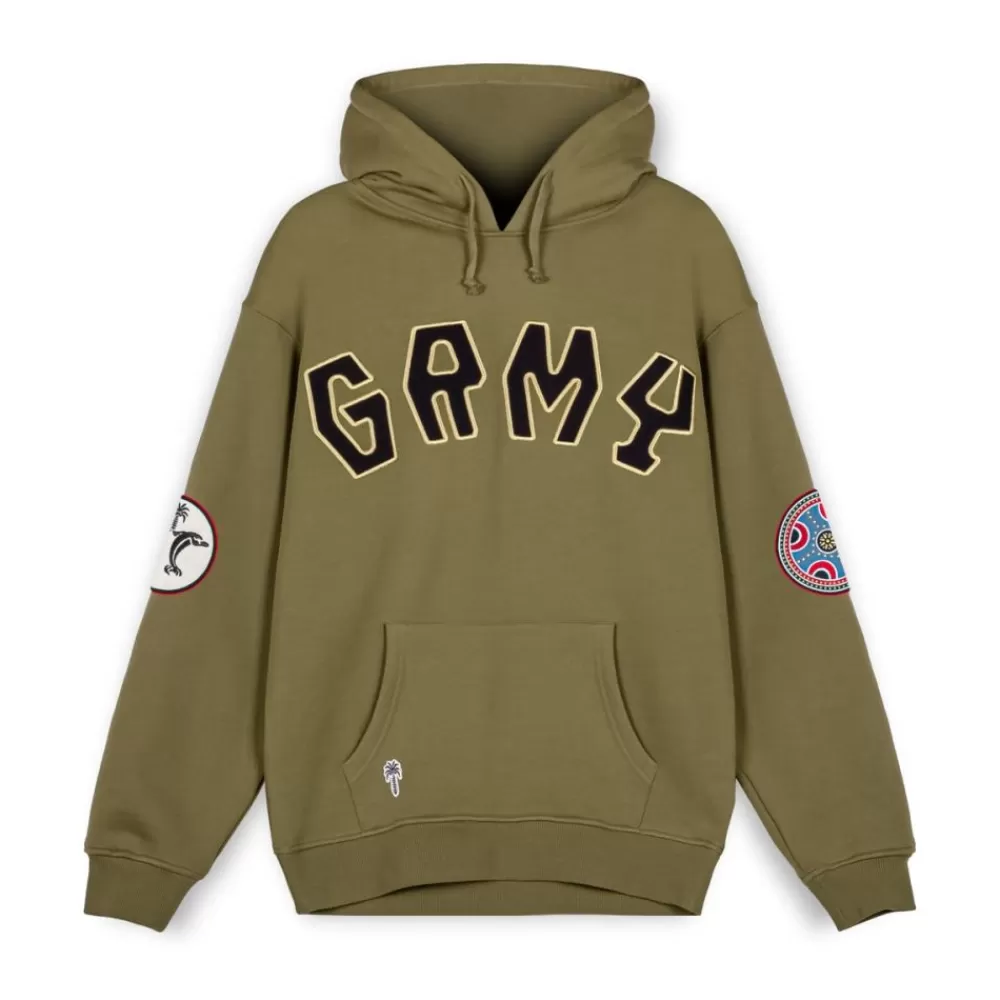 Grimey Sudadera Capucha The Clout - Khaki | Spring 23 Hot