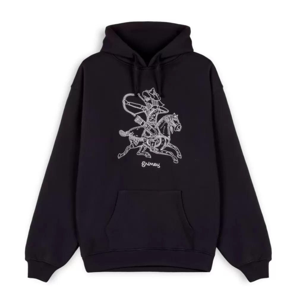 Grimey Sudadera Capucha The Clout Numidians - Black | Spring 23 New