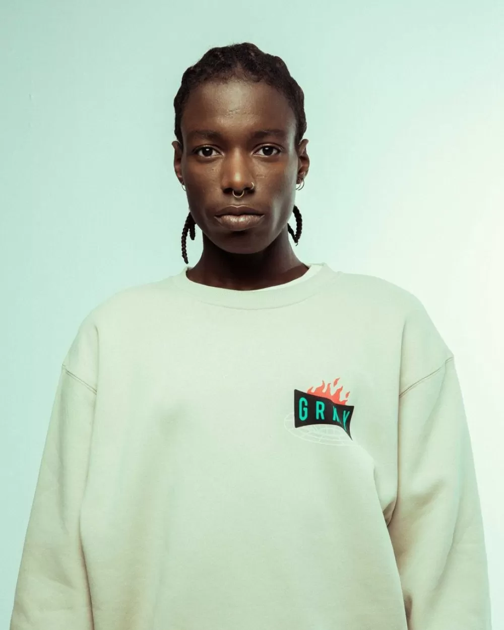 Grimey Sudadera Back At You Vintage - Cream | Fw23 Online