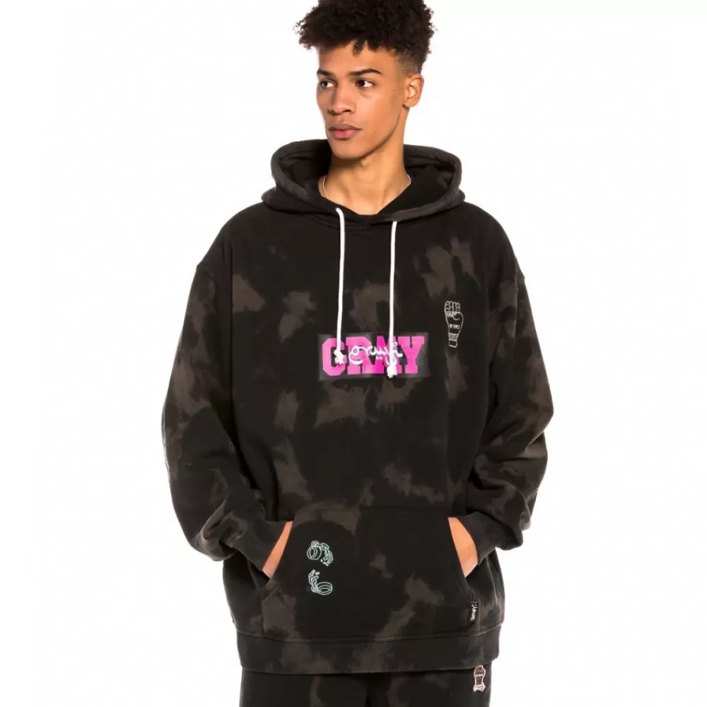 Grimey Sudadera "Day Dreamer" Hoodie - Bleached Black | Spring 22 Online