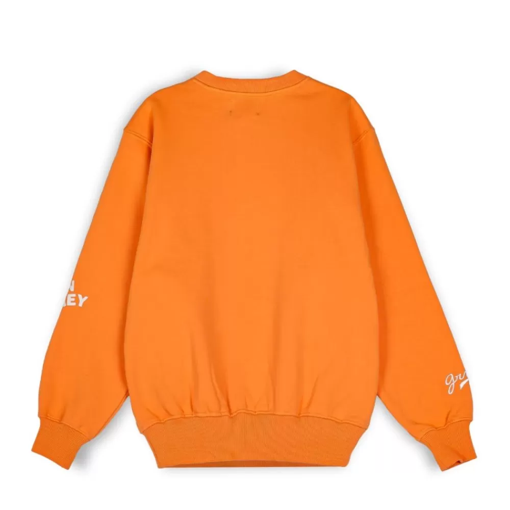 Grimey Sudadera "Hive" Crewneck - Orange | Fall 22 Hot