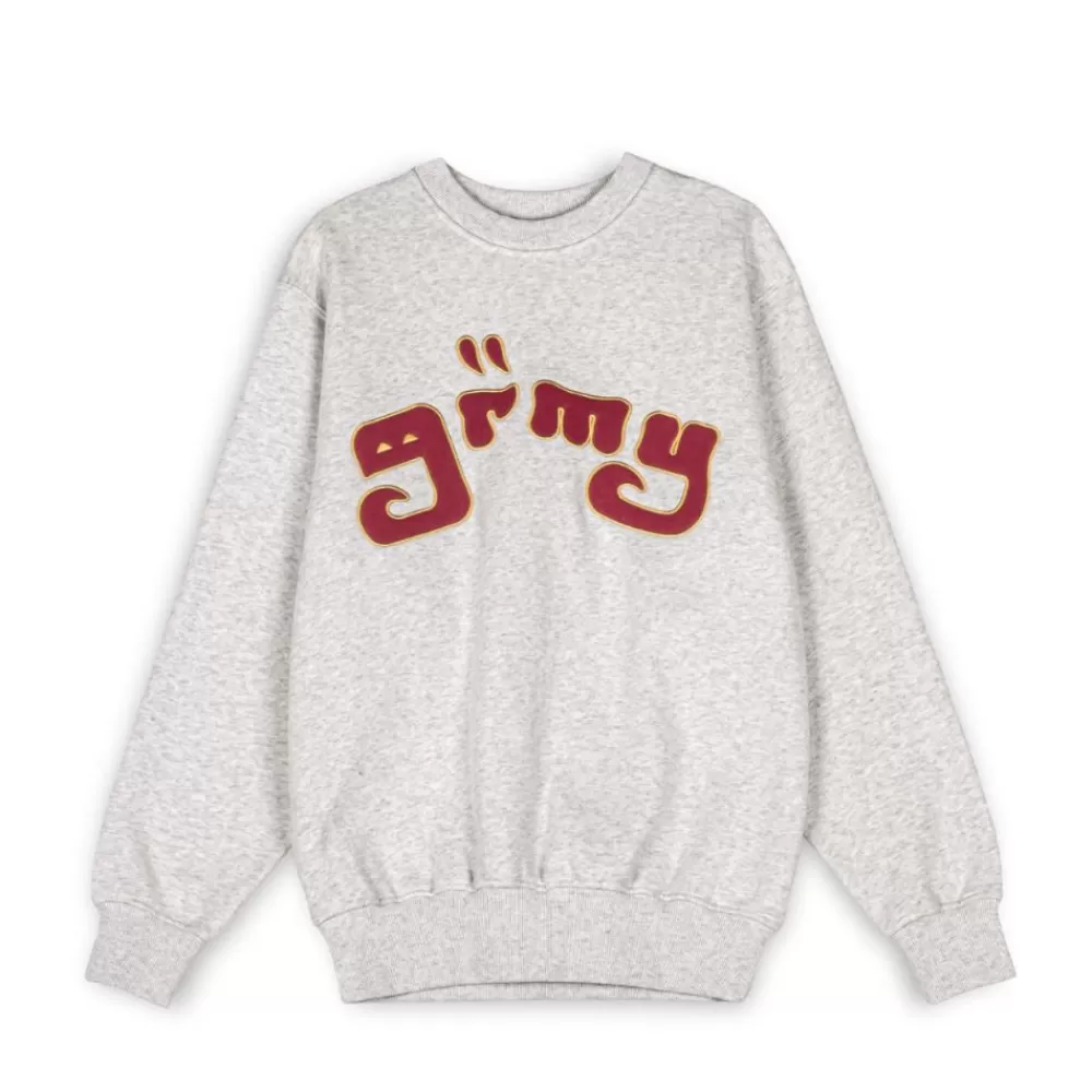 Grimey Sudadera "Lust Mantra" Crewneck - Sport Grey | Fall 22 Online