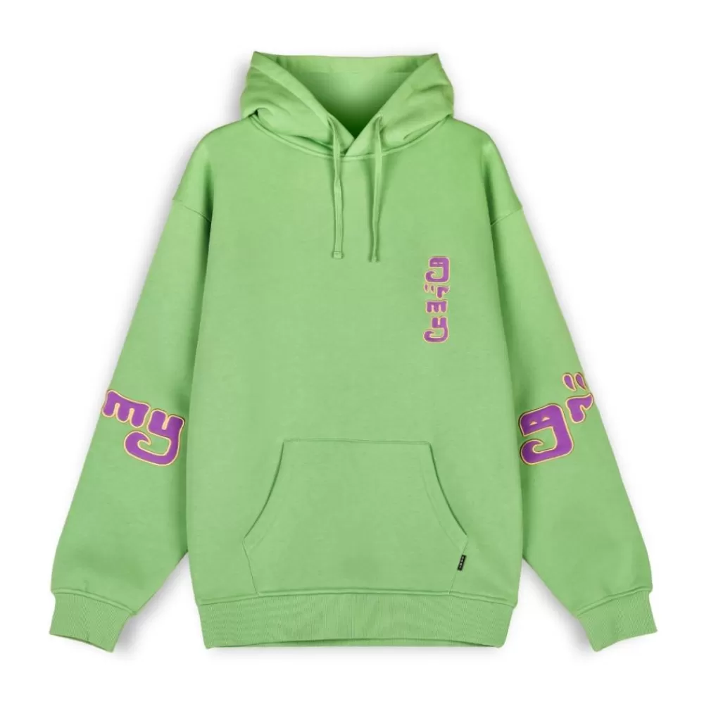 Grimey Sudadera "Lust Mantra" Hoodie - Green | Fall 22 Discount