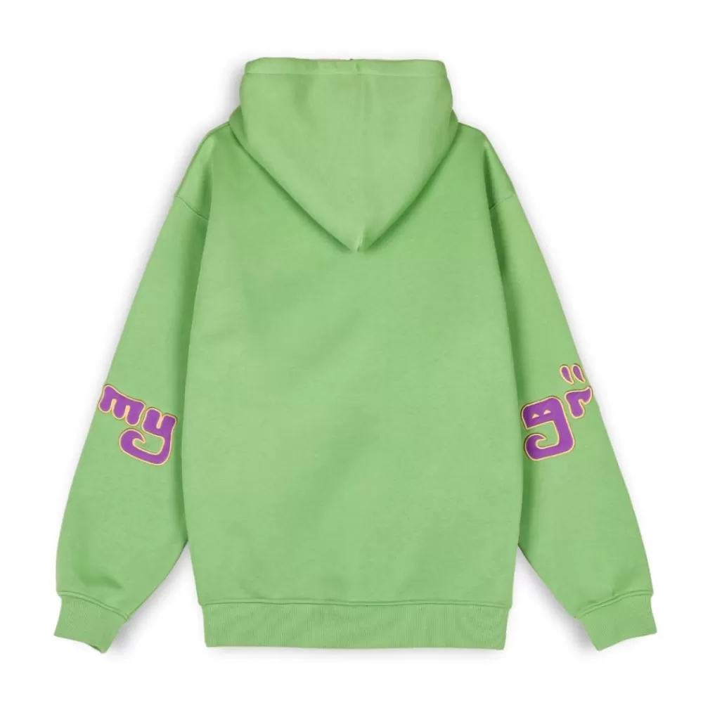 Grimey Sudadera "Lust Mantra" Hoodie - Green | Fall 22 Discount