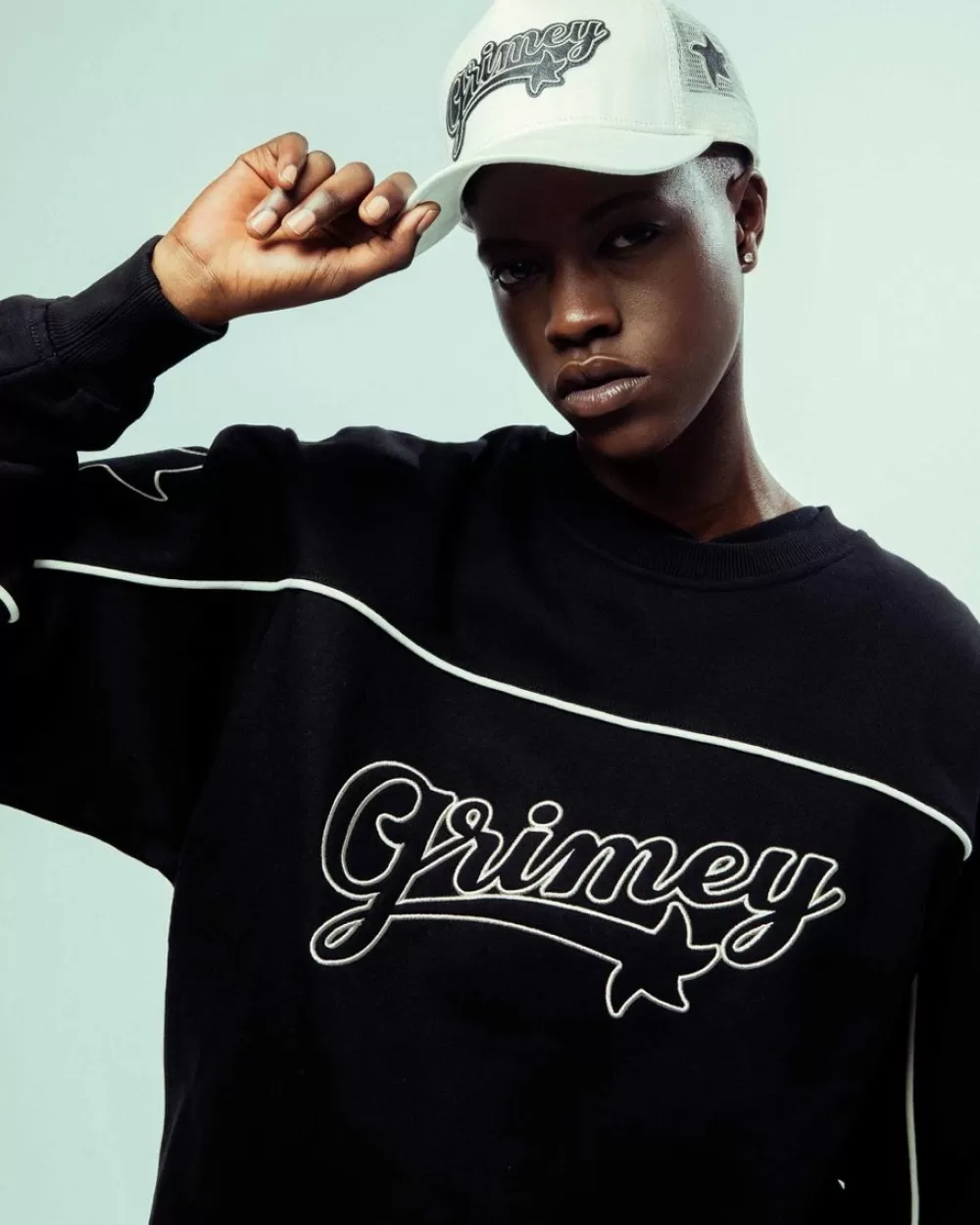 Grimey Sudadera Madrid Heavyweight Vintage - Black | Fw23 Flash Sale