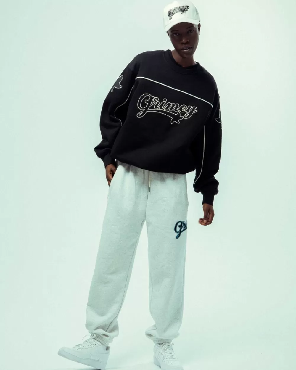 Grimey Sudadera Madrid Heavyweight Vintage - Black | Fw23 Flash Sale