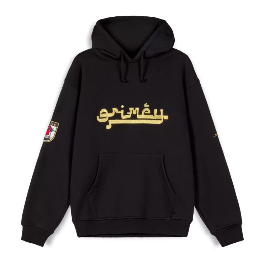 Grimey Sudadera Nablus Stones Vintage - Black | Fw23 Shop