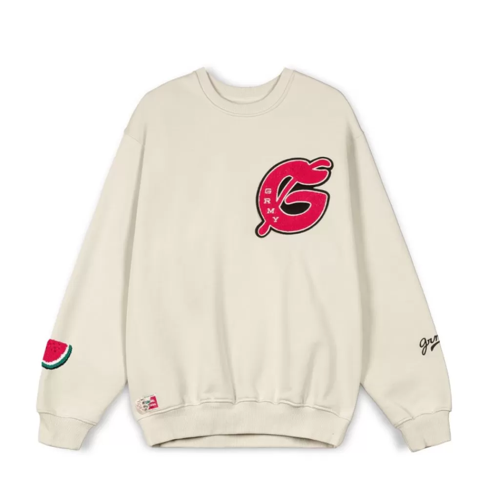 Grimey Sudadera Nablus Vintage - White | Fw23 Outlet