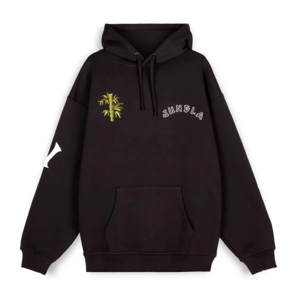 Grimey Sudadera "Pasion Gamberra (Gp X Grmy)" Hoodie - Black | Fall 22 Shop