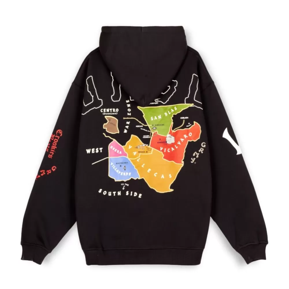 Grimey Sudadera "Pasion Gamberra (Gp X Grmy)" Hoodie - Black | Fall 22 Shop