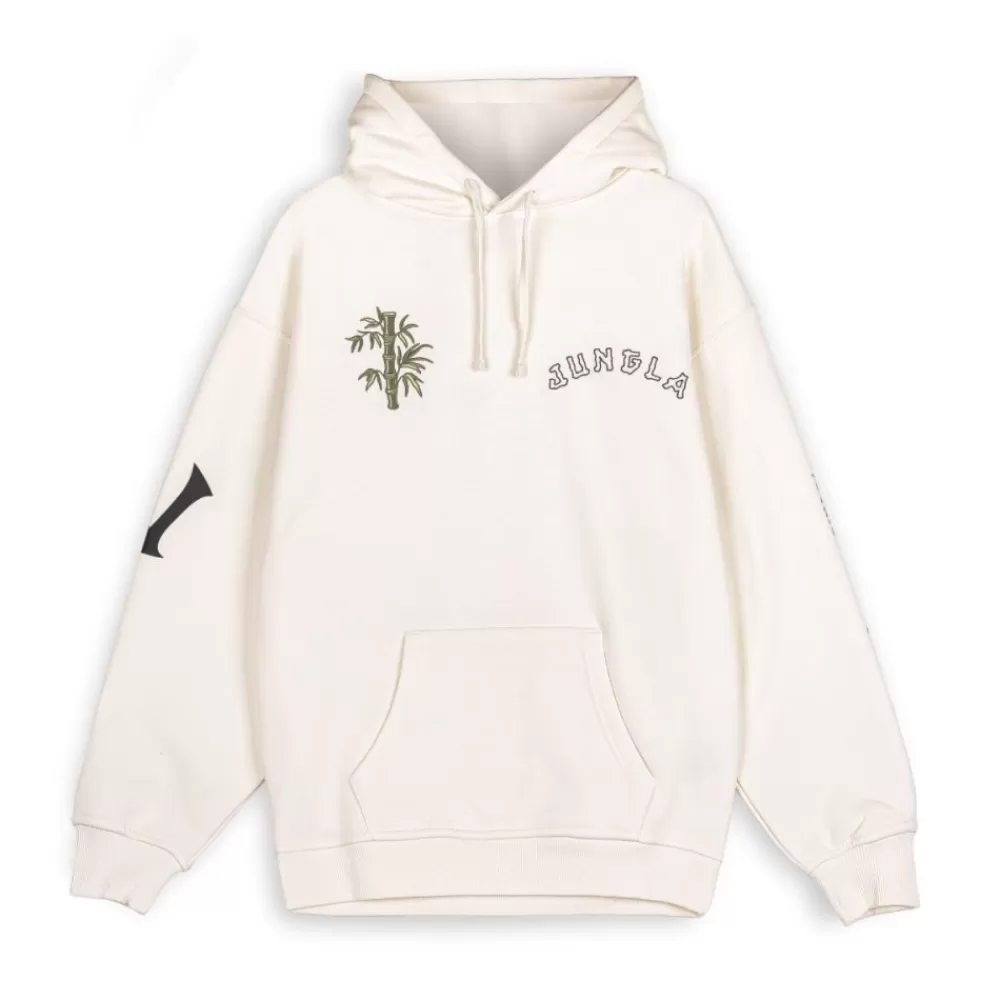 Grimey Sudadera "Pasion Gamberra (Gp X Grmy)" Hoodie - White | Fall 22 Cheap
