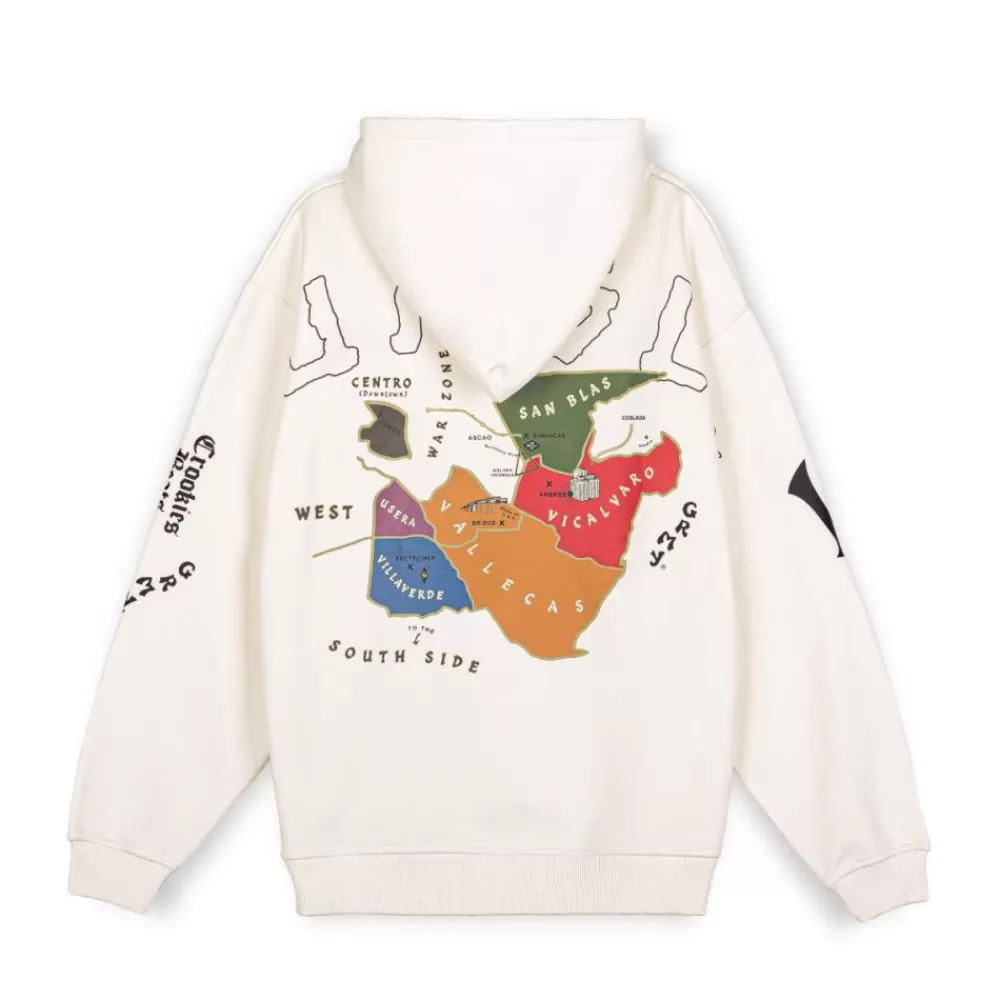 Grimey Sudadera "Pasion Gamberra (Gp X Grmy)" Hoodie - White | Fall 22 Cheap