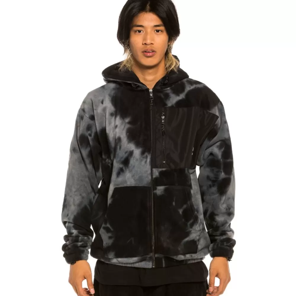 Grimey Sudadera Polar Space Lady Hoodie - Bleached Black | Winter 21 Flash Sale