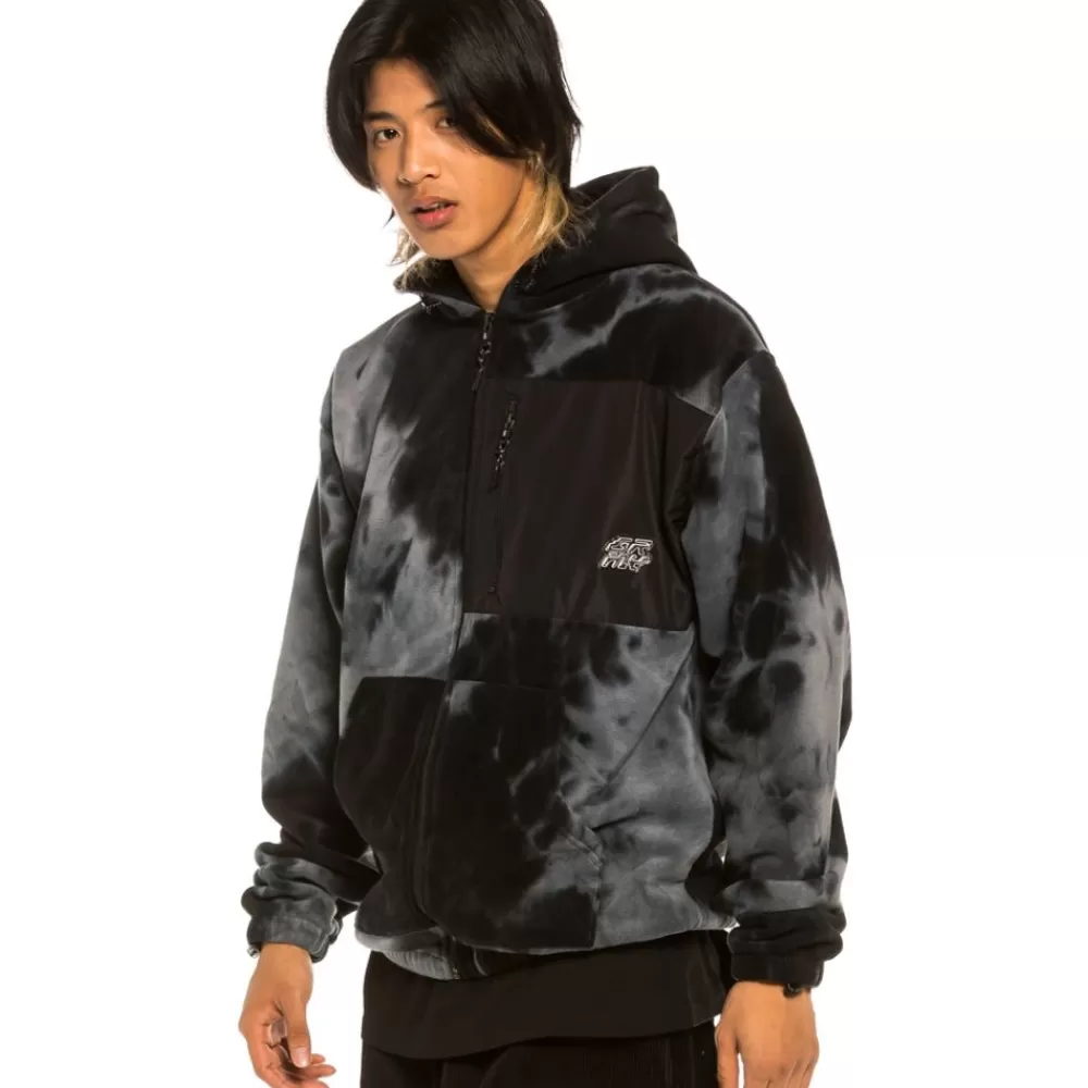 Grimey Sudadera Polar Space Lady Hoodie - Bleached Black | Winter 21 Flash Sale