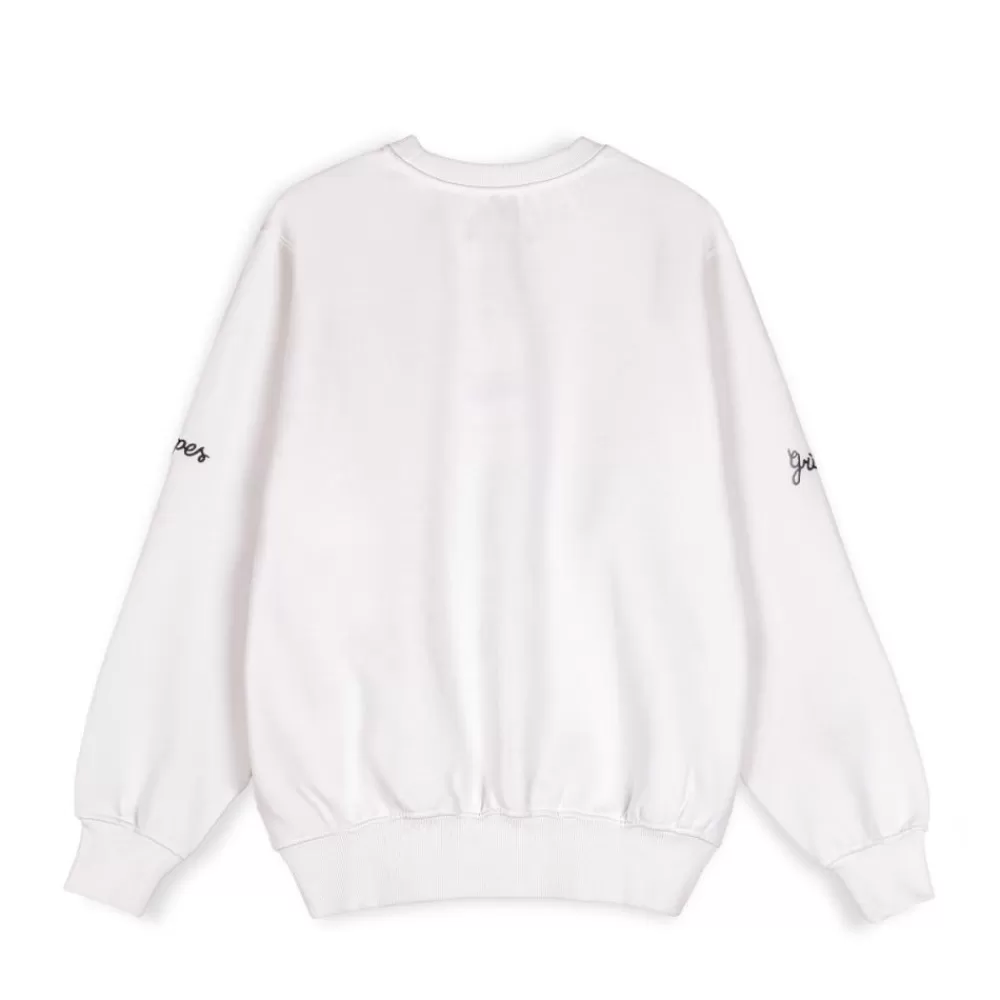 Grimey Sudadera "Snipes X True Roots" Crewneck - White | Fall 22 Discount