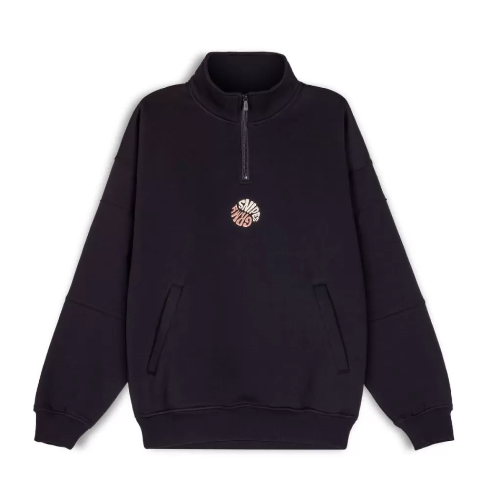 Grimey Sudadera "Snipes X True Roots" High Neck - Black | Fall 22 Fashion