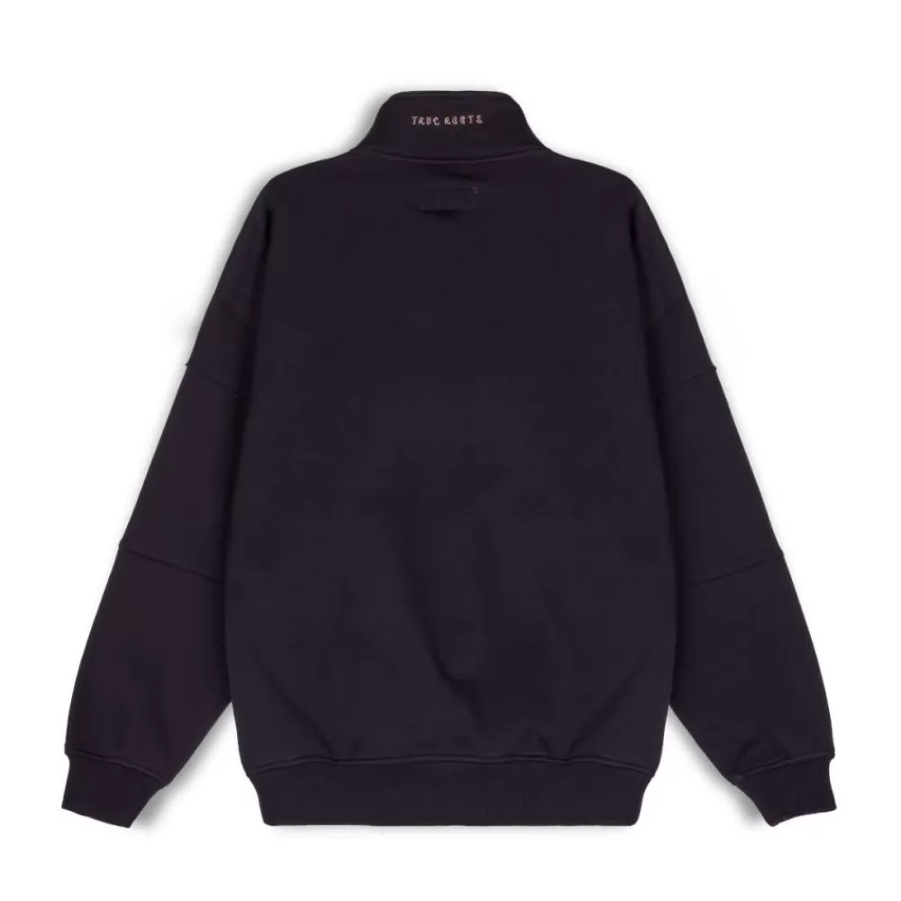 Grimey Sudadera "Snipes X True Roots" High Neck - Black | Fall 22 Fashion